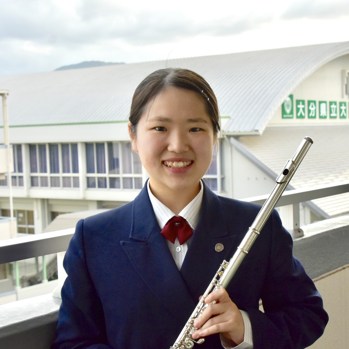 大分豊府高校吹奏楽部　高橋里緒（３年）　file.746