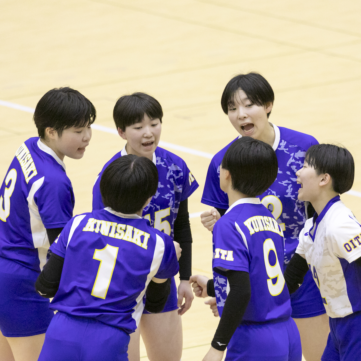 県高校総体前特集　バレーボール女子④　チームづくりを進め、大番狂わせを狙う国東　【大分県】