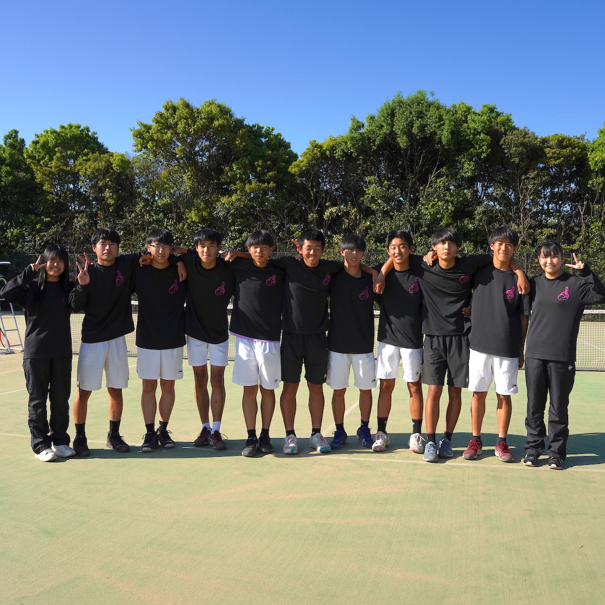 県高校総体前特集　テニス男子　注目校紹介②　大分鶴崎　真っ向勝負で頂点目指す　【大分県】