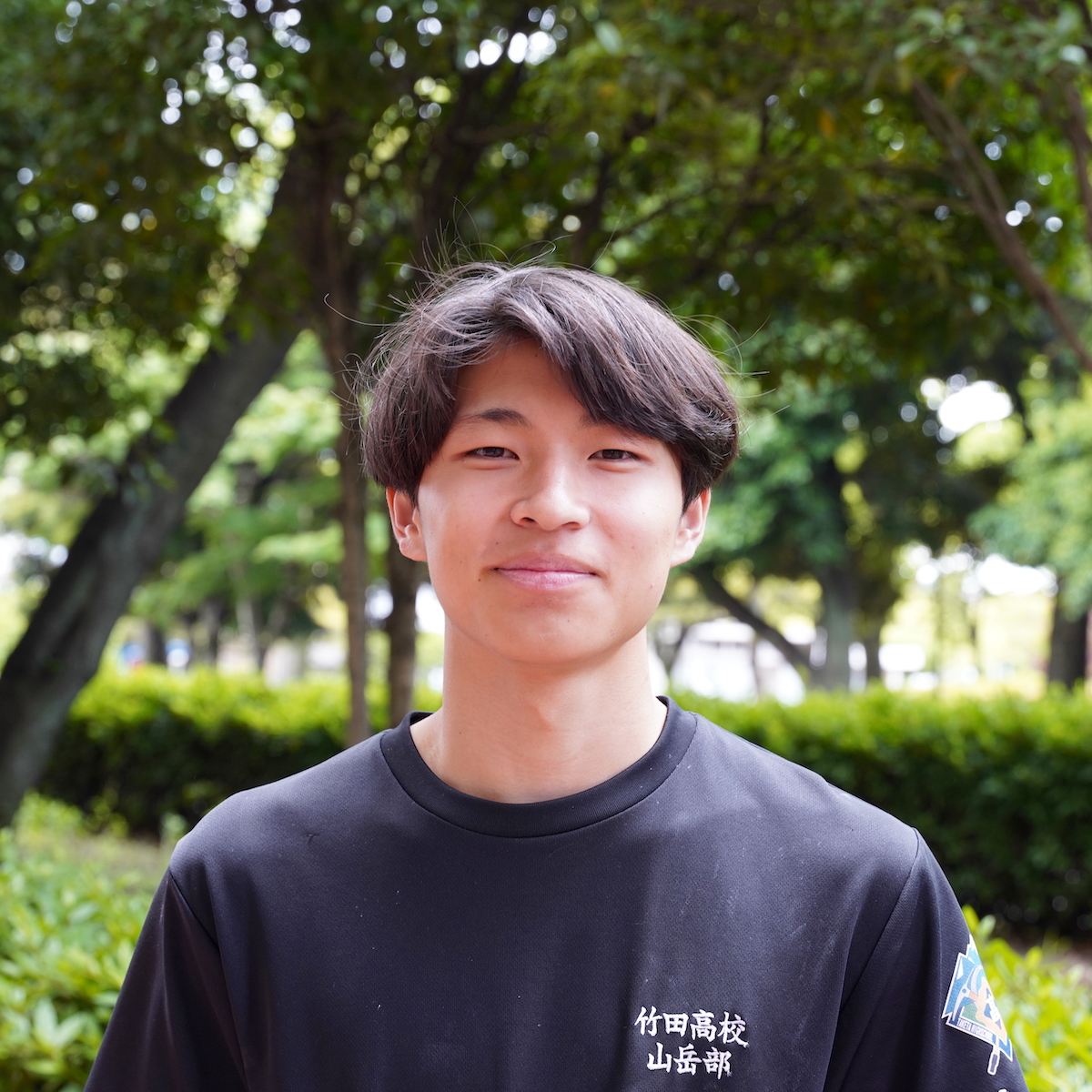 竹田高校山岳部　小野匡（３年）　file.753
