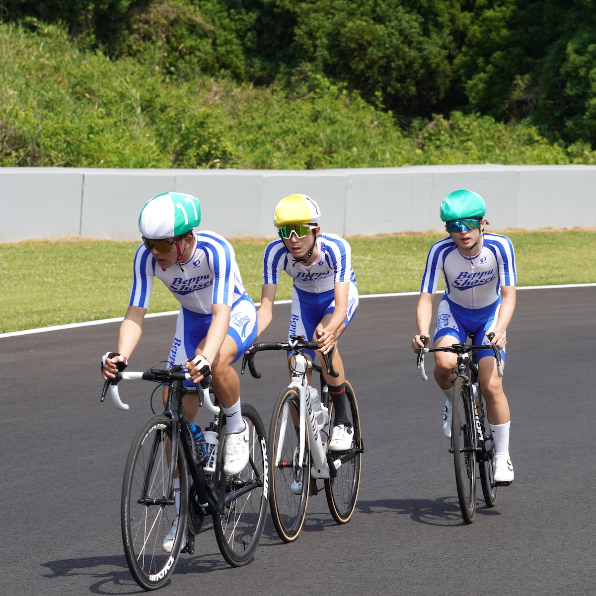 県高校総体　自転車男子　２年生ポイントゲッターが活躍した別府翔青が優勝　【大分県】