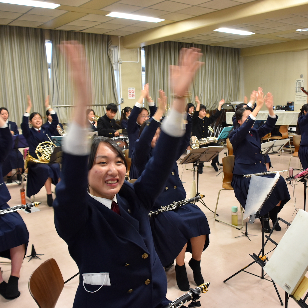 自分たちでつくりあげる最高の音楽を目指す　大分豊府高校吹奏楽部　【大分県】