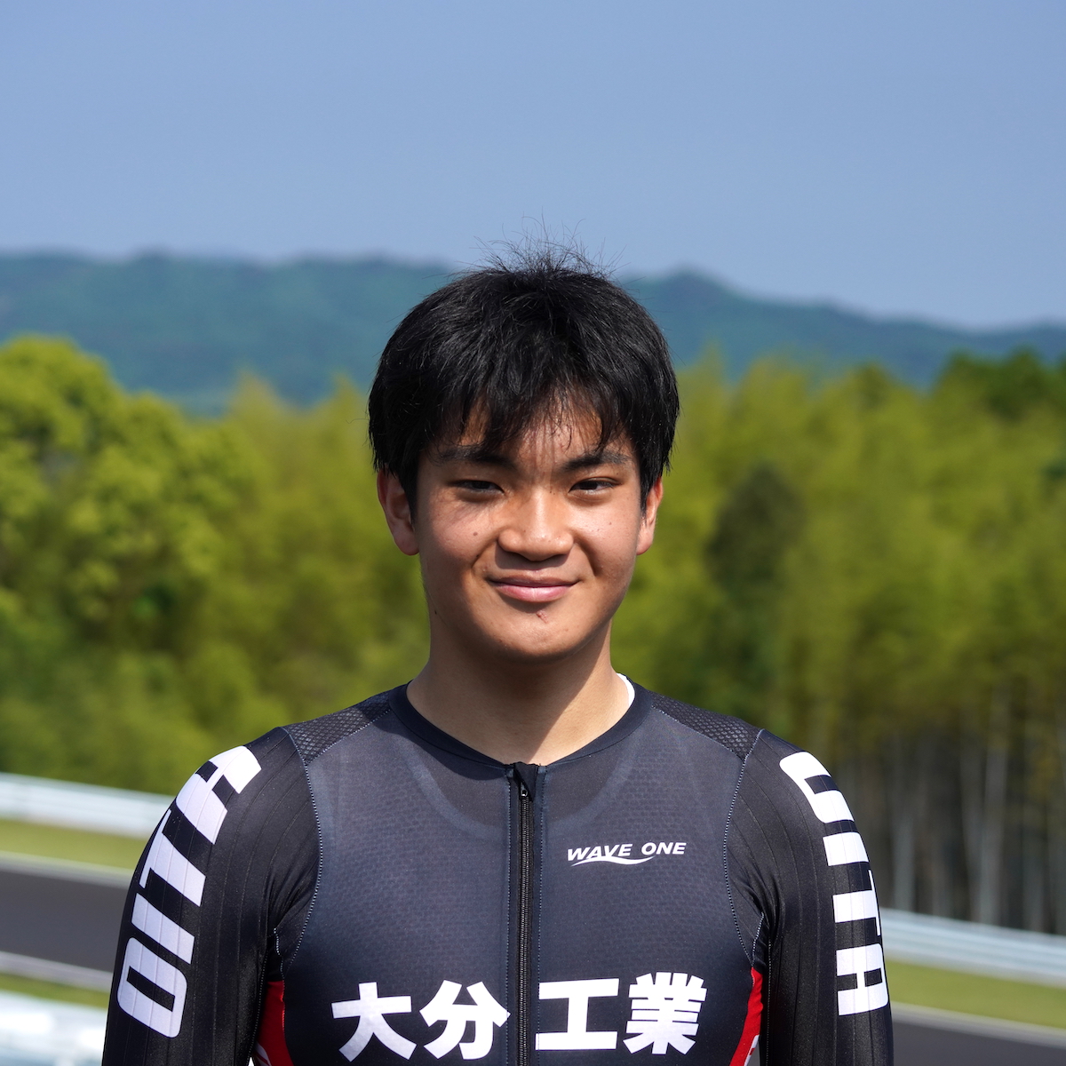 大分工業高校社会体育（自転車）　甲斐田真佑（１年）　file.760