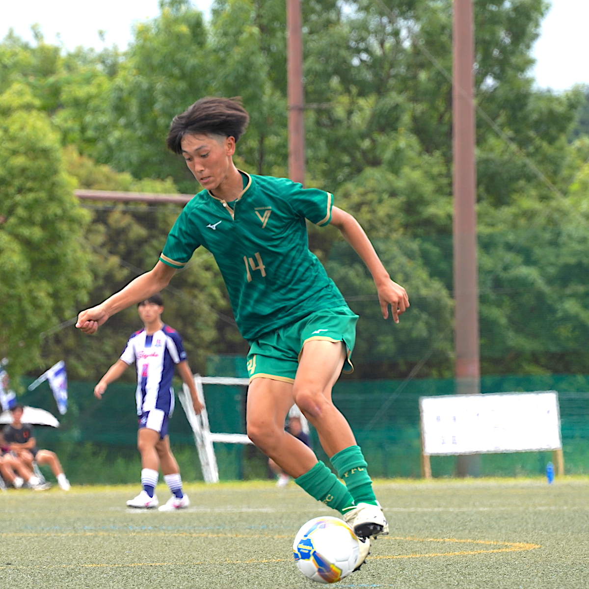 夏の主役たち⑧　サッカー男子　自分たちのスタイルで真っ向勝負を挑む柳ケ浦　【大分県】