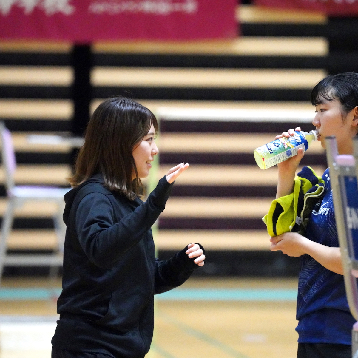 監督の哲学　押し付けない指導で選手の力を引き出す飯田朱音監督（昭和学園高校バドミントン部）　【大分県】