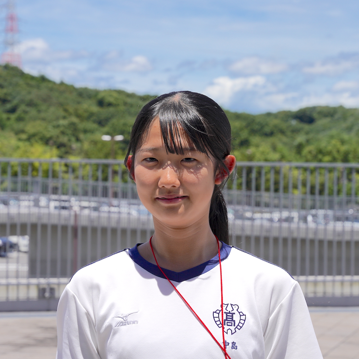 日田高校弓道部　中島日和（３年）　file.768
