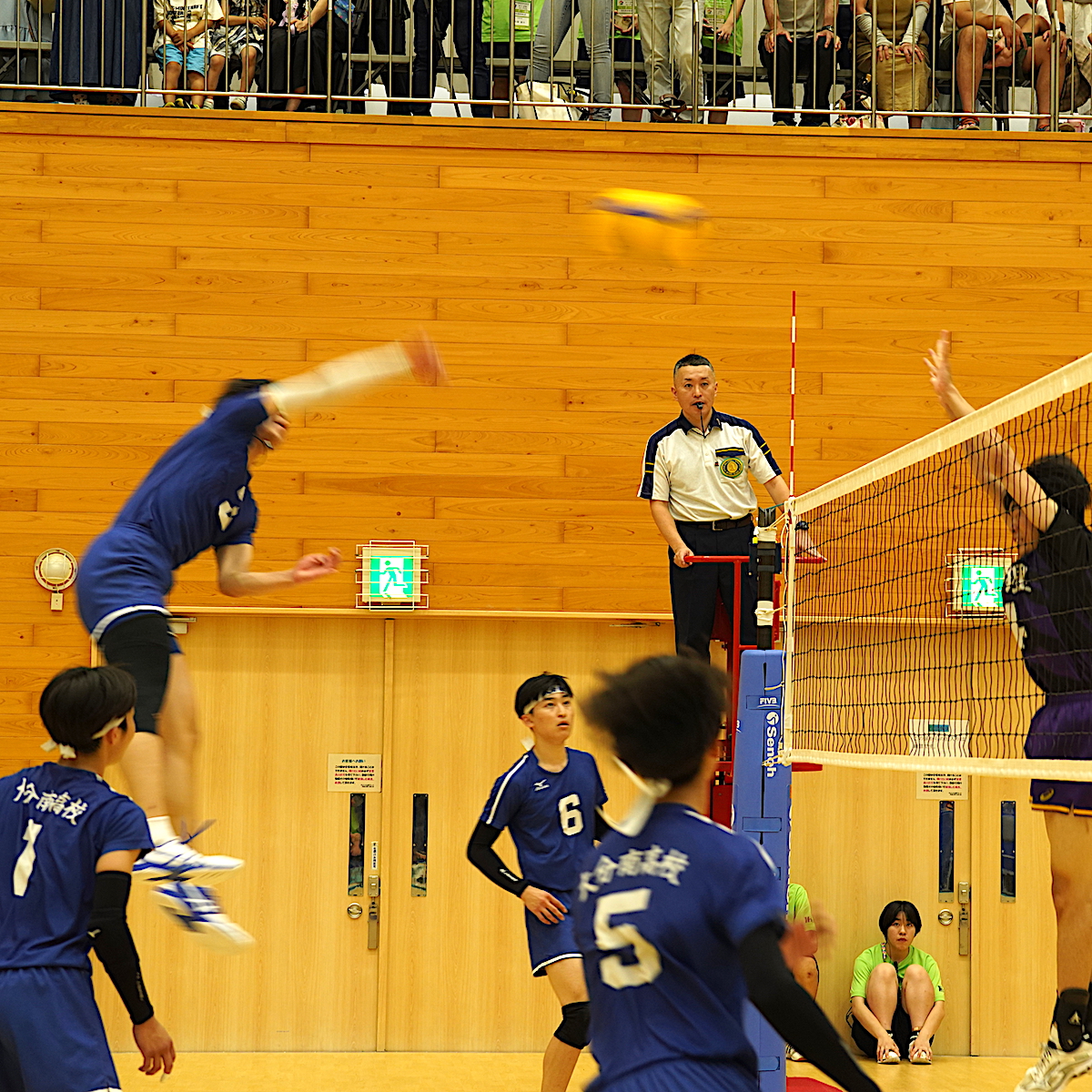 全国高校総体　バレーボール男子　会心の勝利で大分南が決勝トーナメント進出　【大分県】