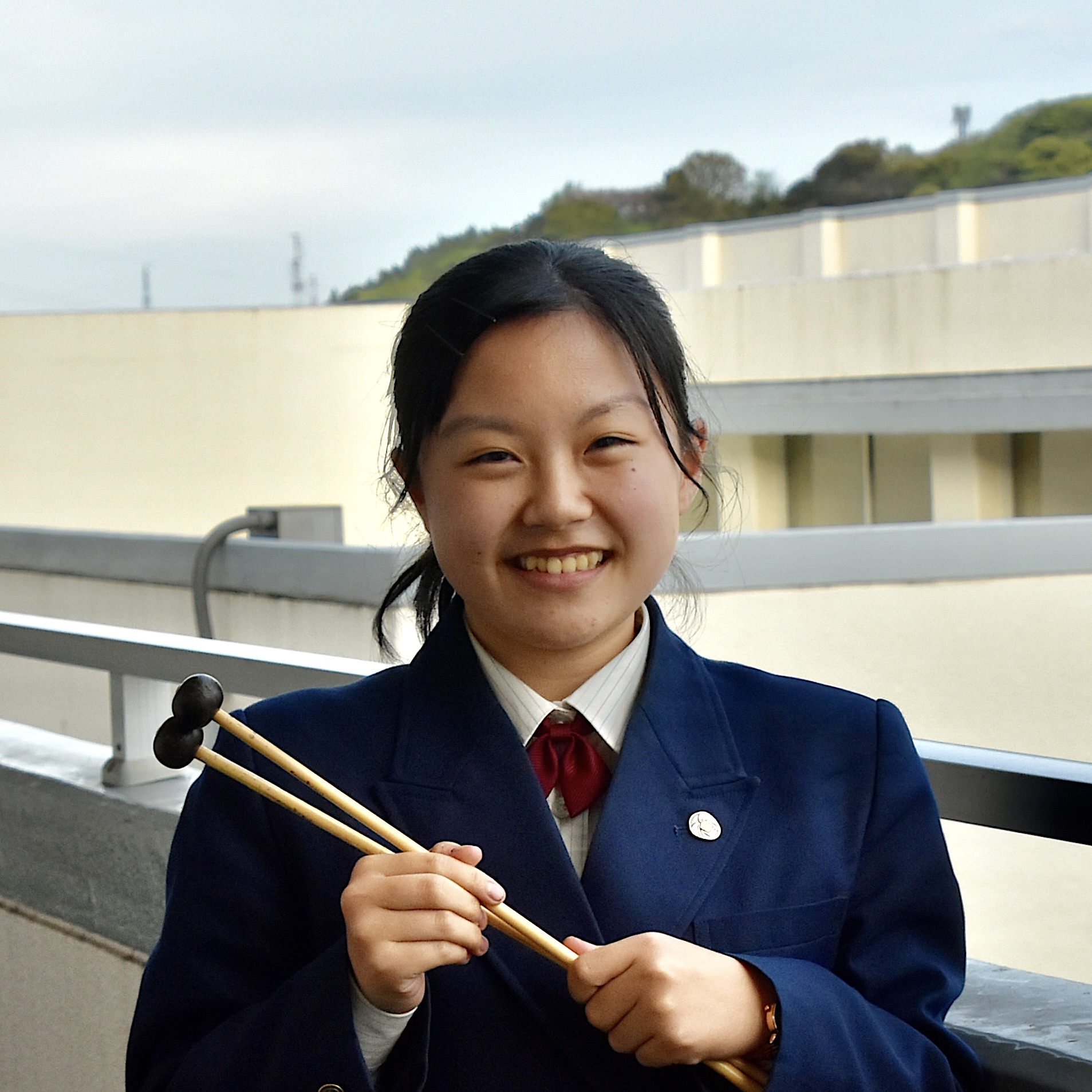 大分豊府高校吹奏楽部　佐藤倖菜（３年）　file.783
