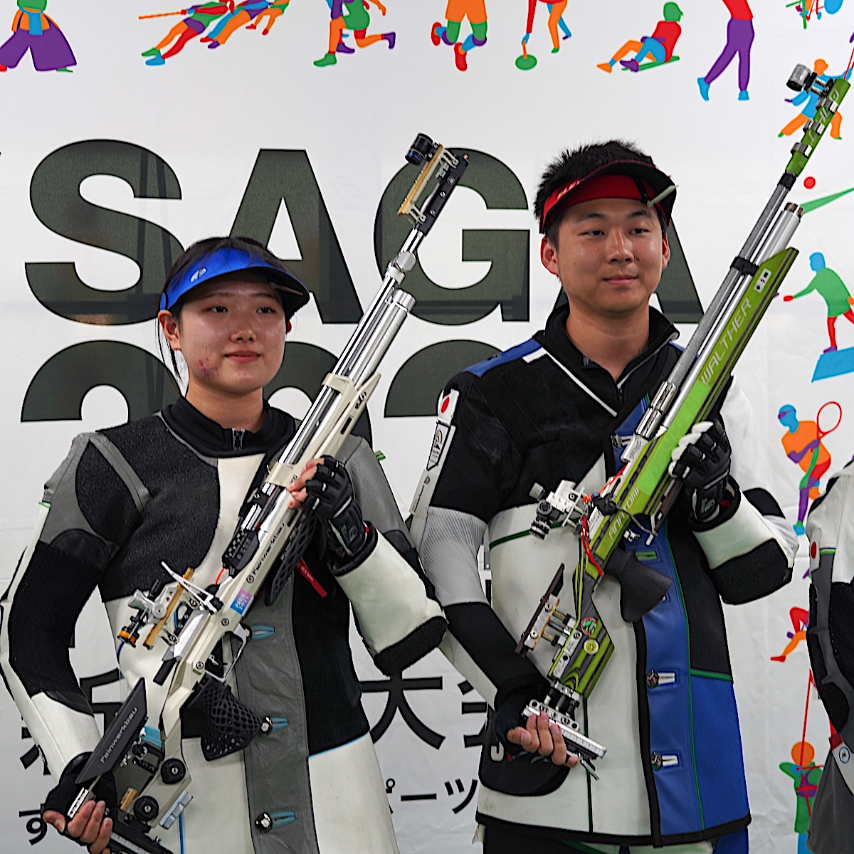 国スポ　ライフル射撃成年混合　野畑美咲・八川綾佑ペアが県勢優勝第１号に　【大分県】