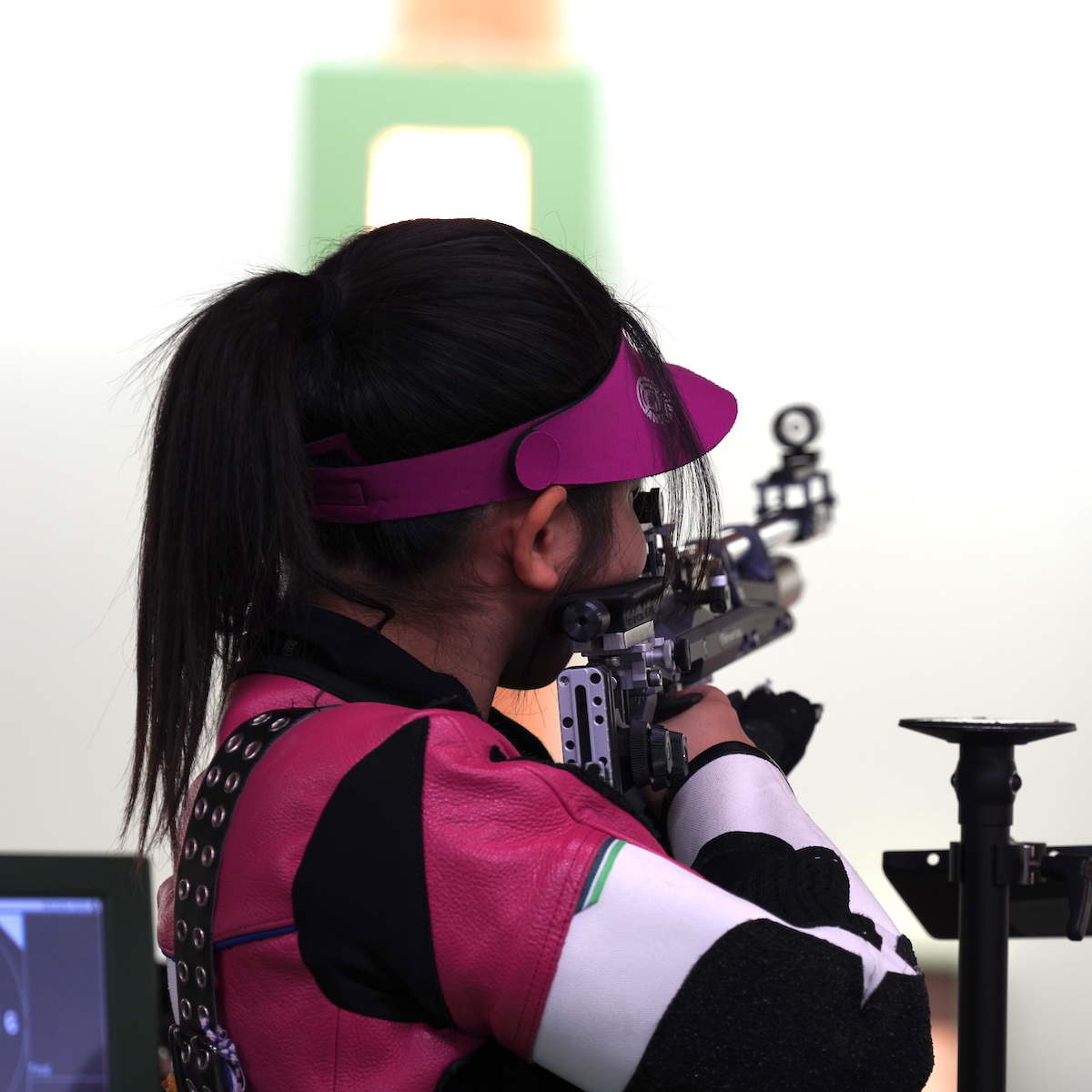 国スポ　ライフル射撃少年女子　小原喜花（由布高２年）が２種目入賞　【大分県】