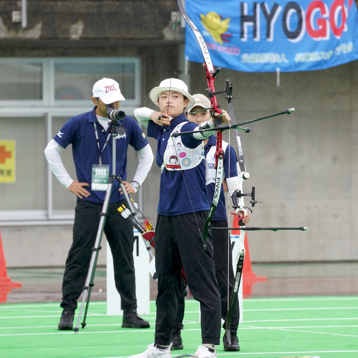 国スポ　アーチェリー成年女子　３位に終わったが実力を証明　【大分県】