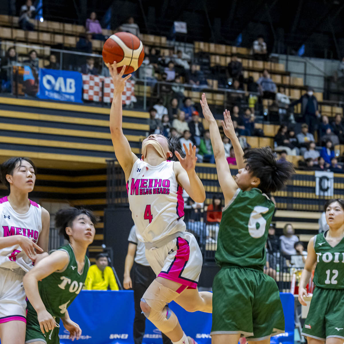 全国高校バスケットボール選手権大会県予選　女子　個々が持ち味を発揮して栄冠を勝ち取った明豊【大分県】