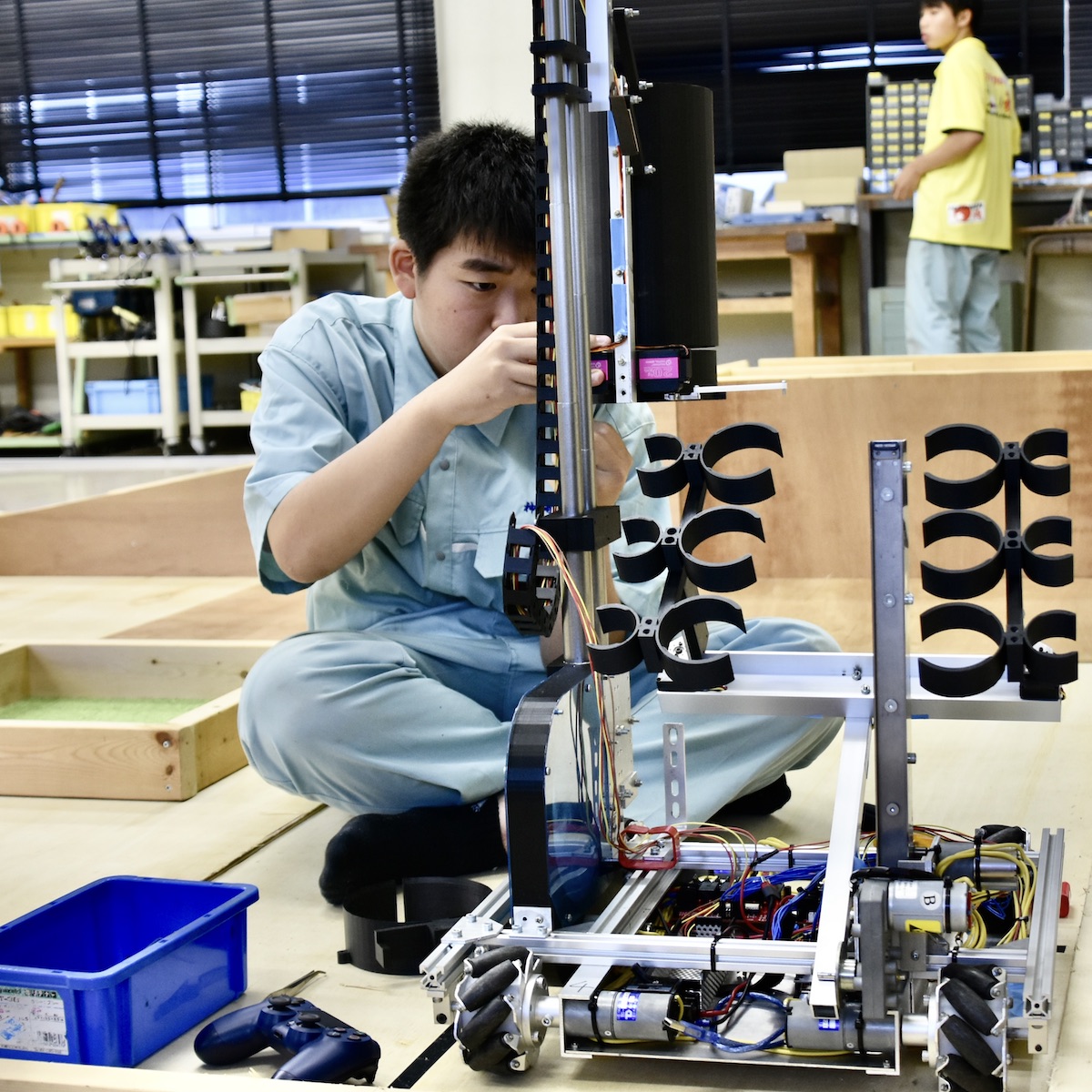ロボット作りで頂点を目指す　佐伯豊南高校工業部　【大分県】
