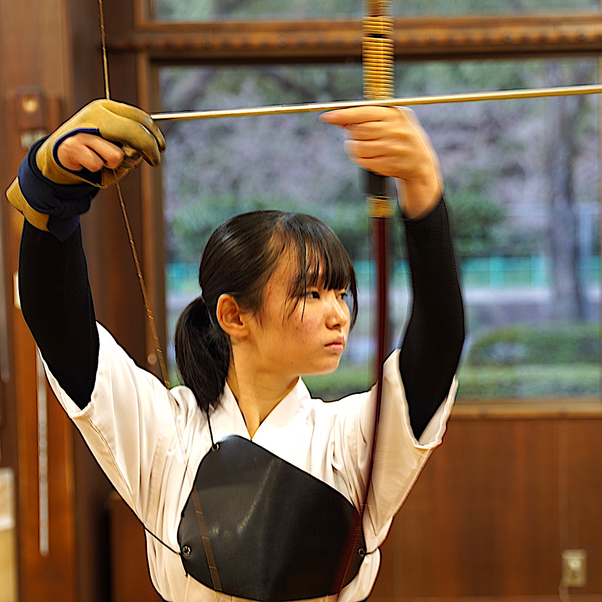 冬の主役たち　弓道女子　悔しさ糧に全国選抜の出場を決めた佐藤生望（大分舞鶴２年）　【大分県】