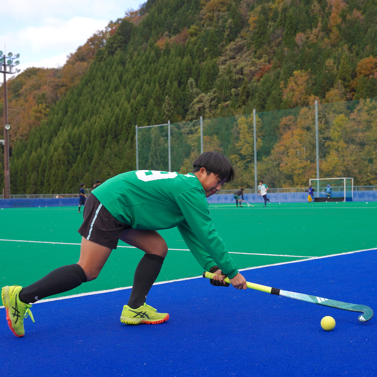 冬の高校スポーツ全国大会　ホッケー女子　堅守速攻で４強を狙う玖珠美山　【大分県】