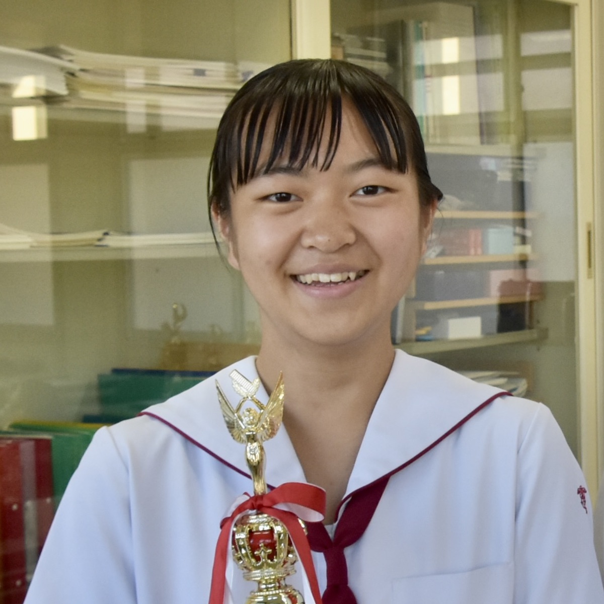 奥深い珠算の世界で成長する内田さら（大分商業高３年）　【大分県】