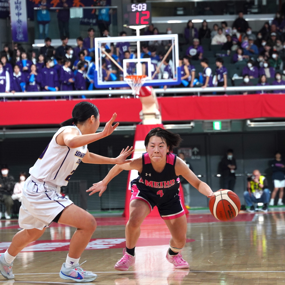 全国高校バスケットボール選手権大会　女子　最後までかみ合わなかった明豊、涙の集大成　【大分県】