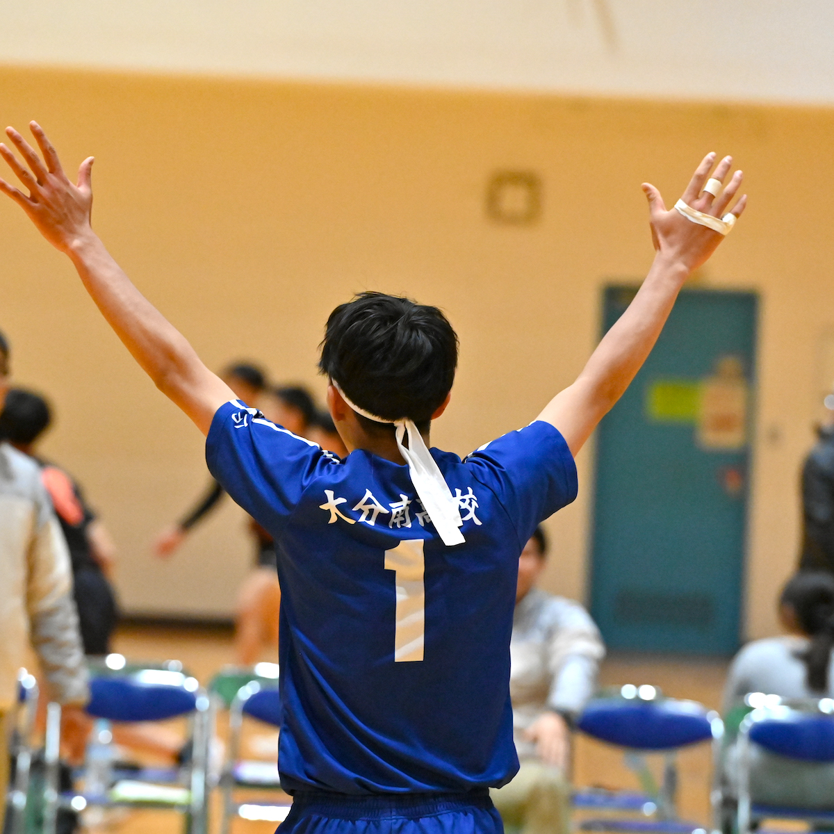 県高校新人大会　バレーボール男子　完勝した大分南が２年連続５回目のV　【大分県】