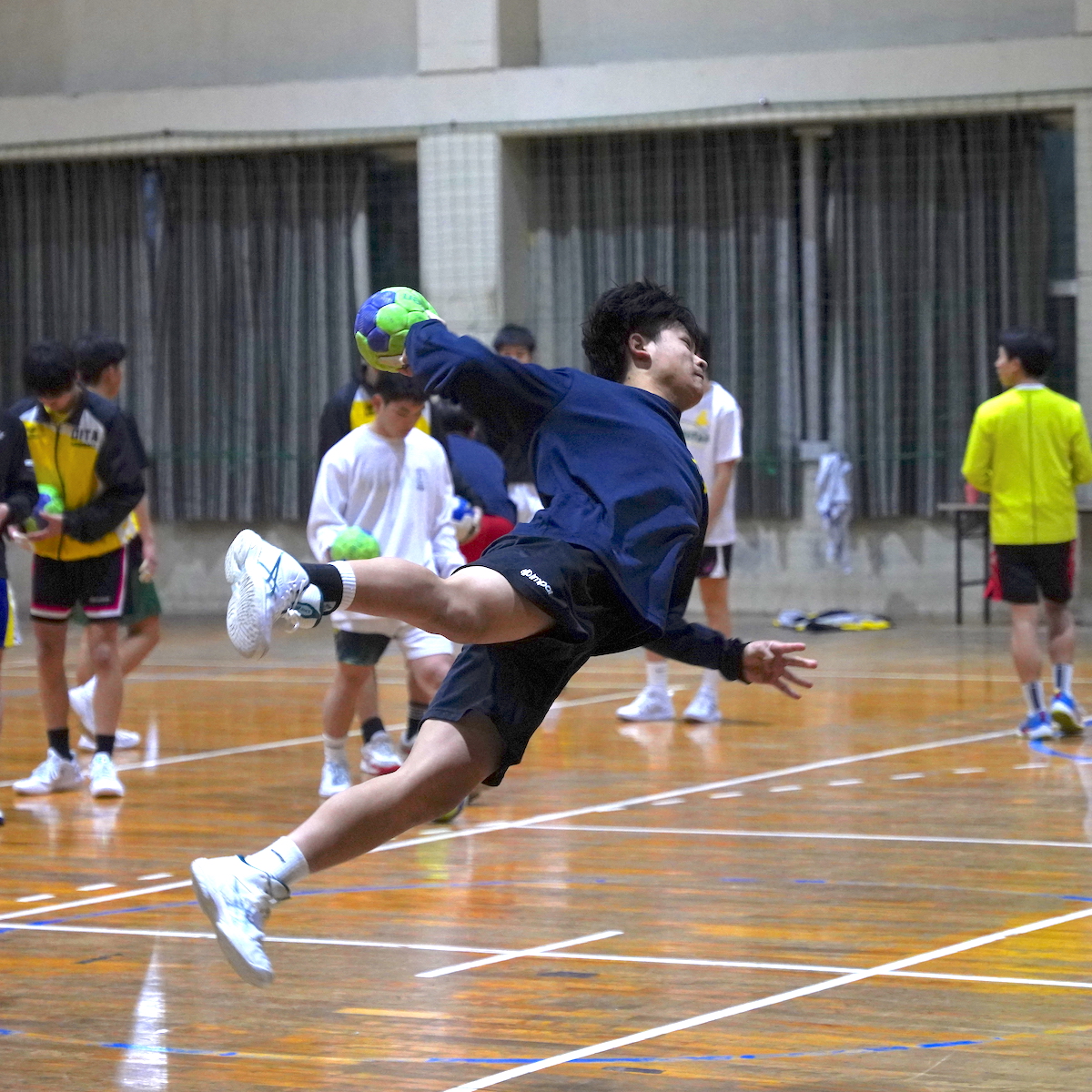 全国高校選抜大会　ハンドボール男子　「超攻撃型」スタイルで勝利を目指す大分　【大分県】