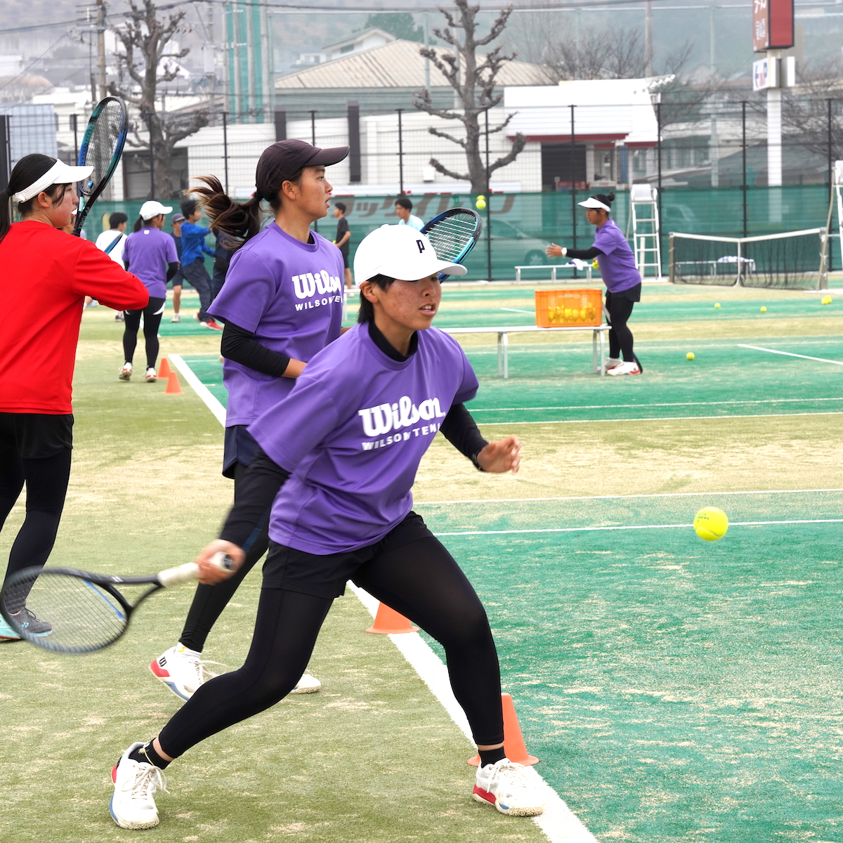 全国高校選抜大会　テニス女子　福徳学院　怖いもの知らずの強さ　【大分県】
