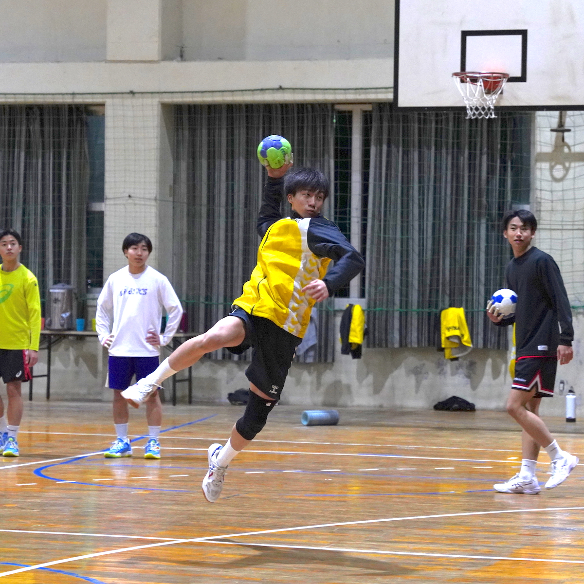 ピックアッププレーヤー　ハンドボール男子　全国選抜で輝く松野雷矢（大分２年）　【大分県】