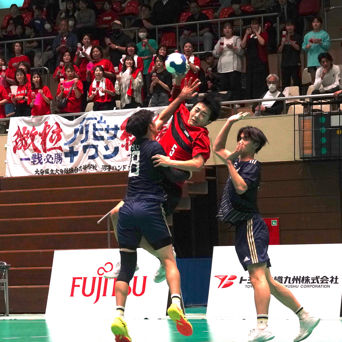 全国高校選抜大会　ハンドボール男子　強豪に善戦した大分雄城台、敗退の中で得た大きな収穫　【大分県】