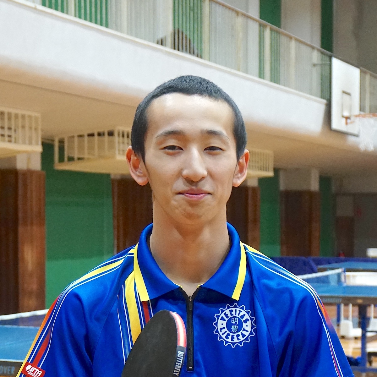明豊高校卓球部　横田卓磨（１年）　file.822