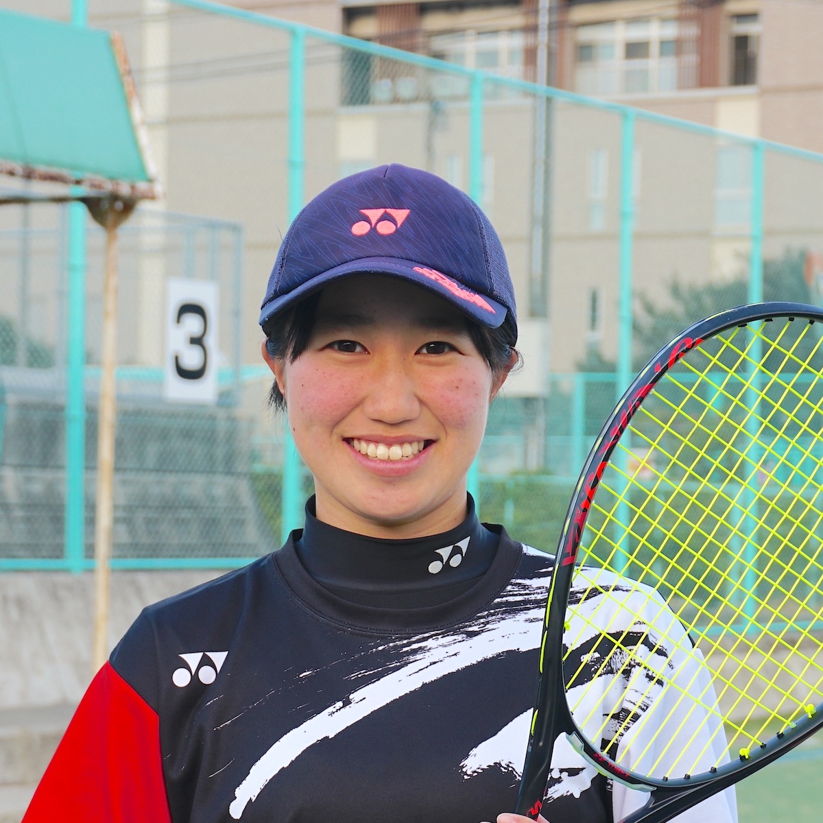 明豊高校ソフトテニス部　小林司（３年）　file.824