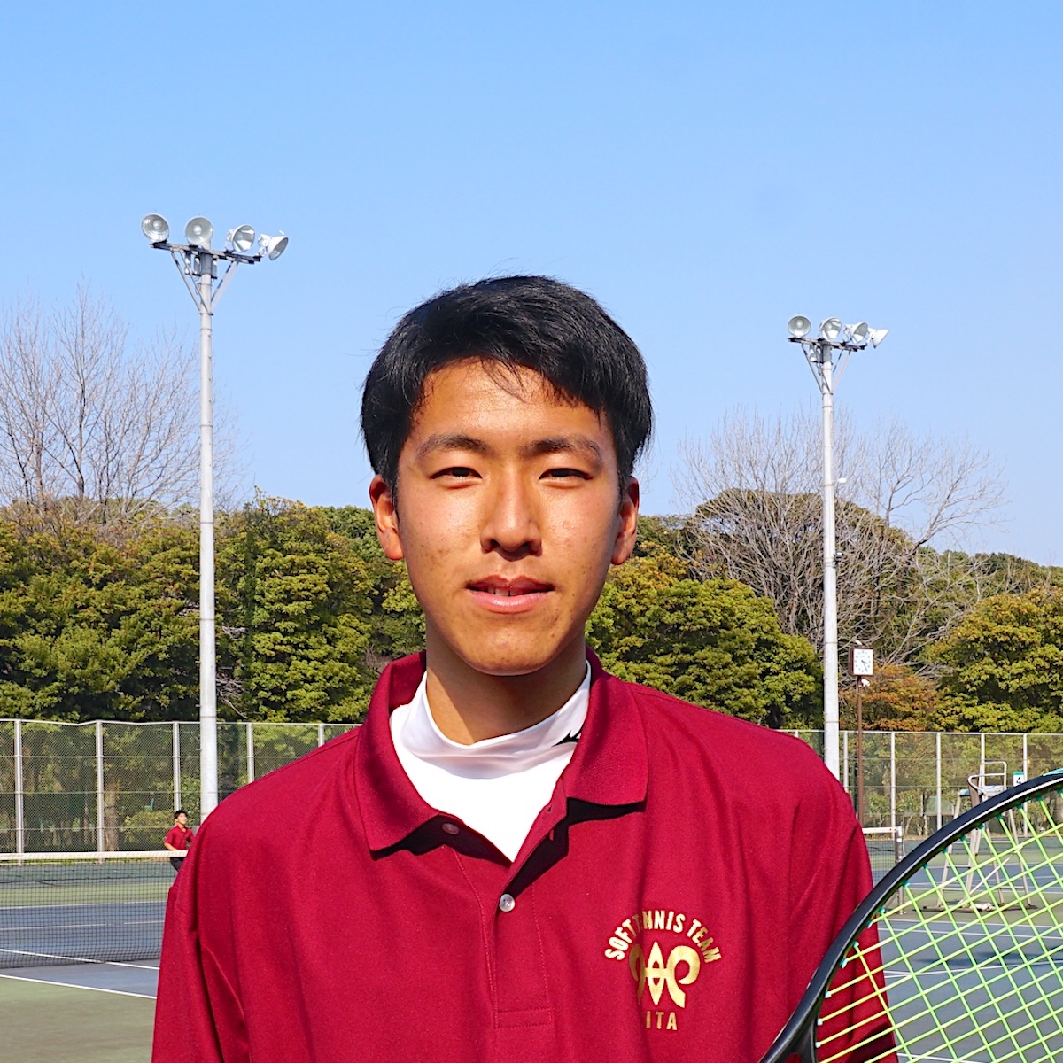 大分高校ソフトテニス部　青野良真（３年）　file.825