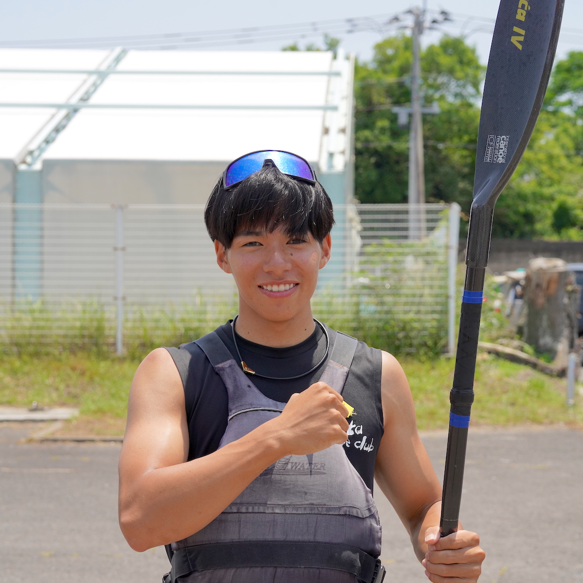 大分舞鶴高校カヌー部　二村蒼（３年）　file.836