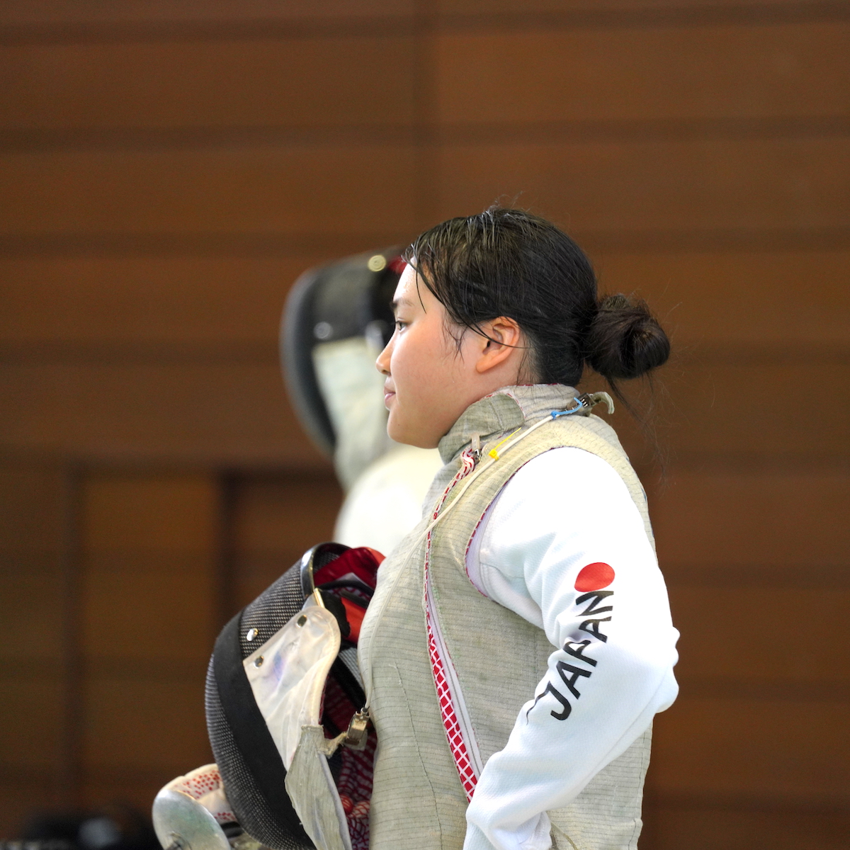 県高校総体　フェンシング女子　攻撃は最大の武器　無双の岡田風花（別府翔青３年）　【大分県】